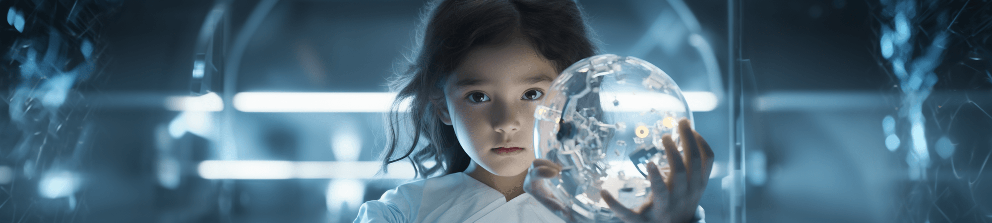 aioobe_Kid_holding_crystal_in_hand_half_cyborg_white_gowns_in_a_6018520e-bb3c-4f67-8ae2-cc27d1ebb8dd.png